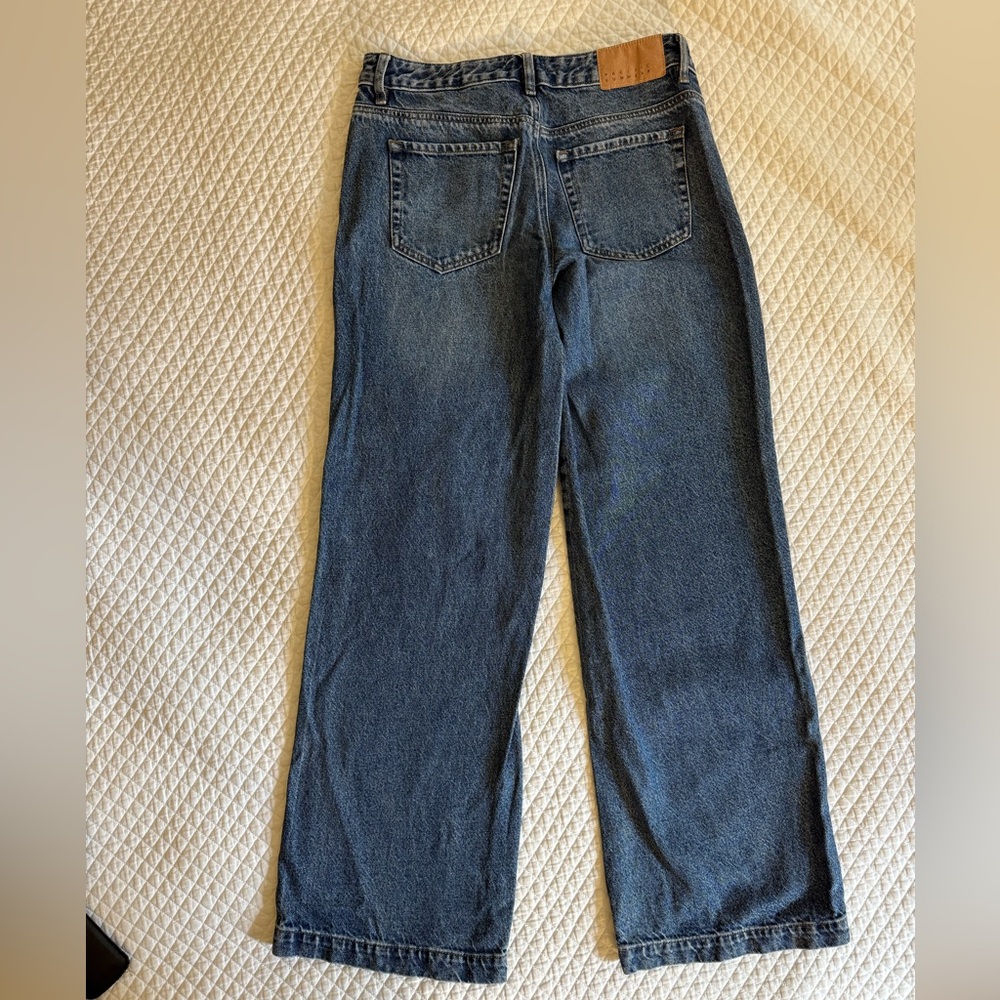 PacSun Casey Low Rise Baggy Jeans Dark Indigo Tint - Picture 2 of 3